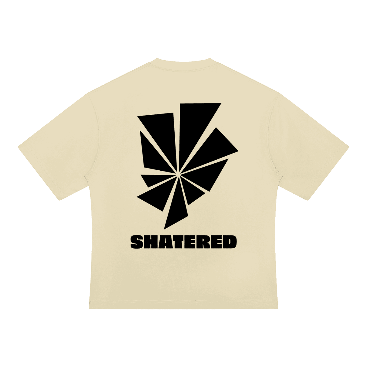 SHATERED Men’s Kickboxing Heavyweight Oversized T-Shirt