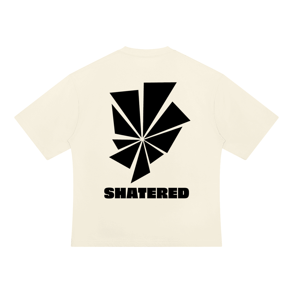 SHATERED Men’s Kickboxing Heavyweight Oversized T-Shirt