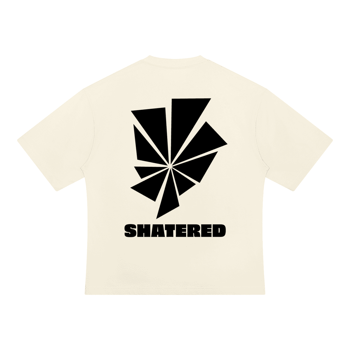 SHATERED Men’s Kickboxing Heavyweight Oversized T-Shirt