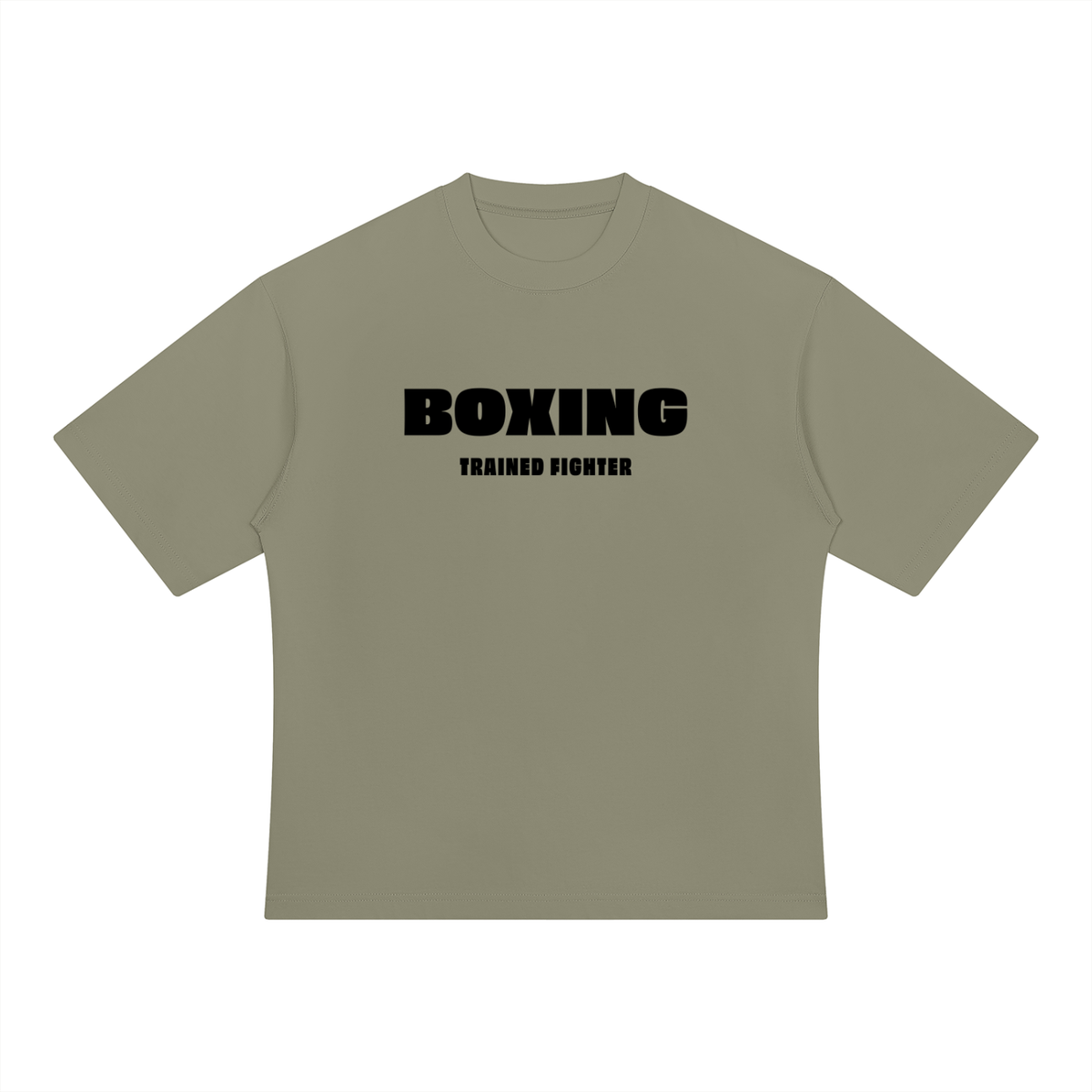 SHATERED Men’s Boxing Heavyweight Oversized T-Shirt